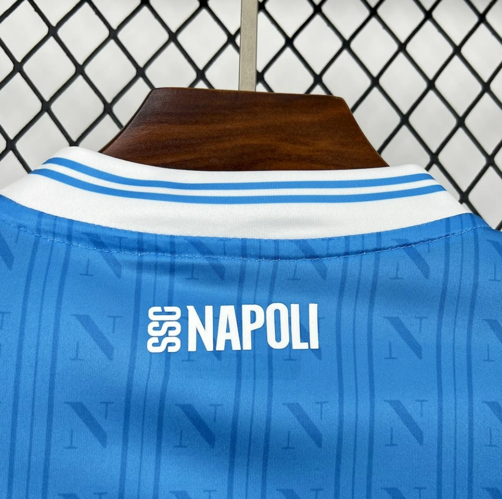 SSC Napoli 2025/26 Home Blue Football Jersey by EA7