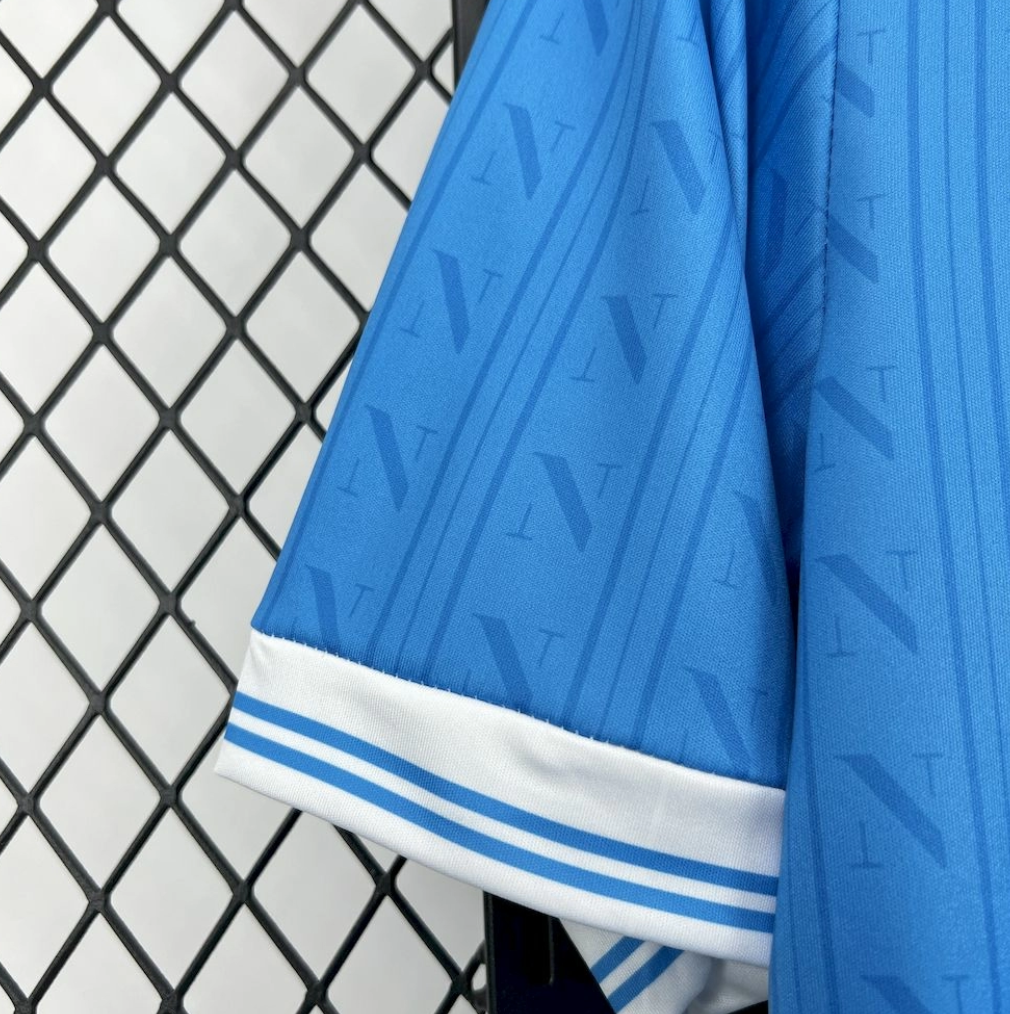 SSC Napoli 2025/26 Home Blue Football Jersey by EA7