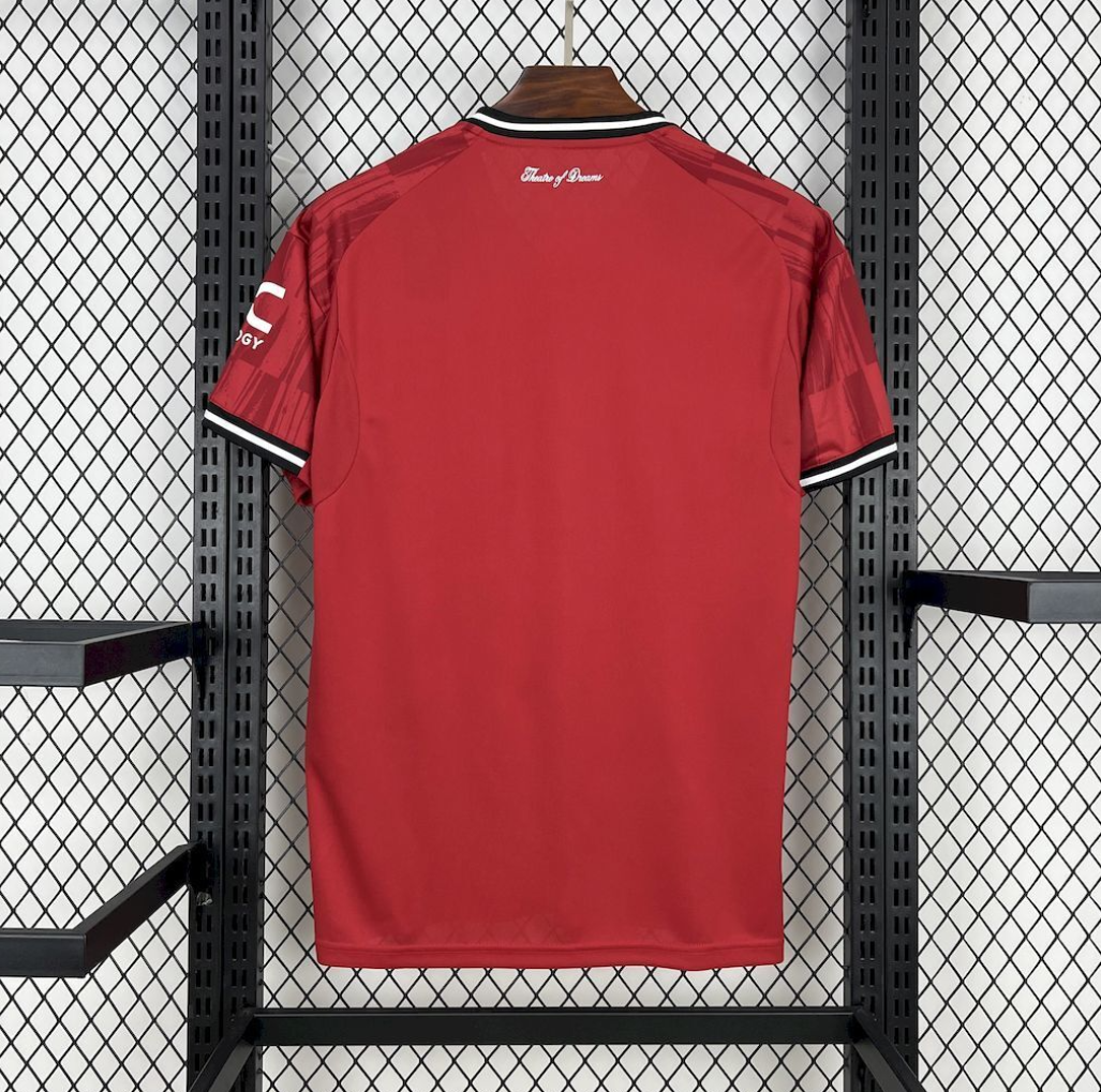 official Adidas Manchester United 2025/26 Home red football Jersey by Adidas