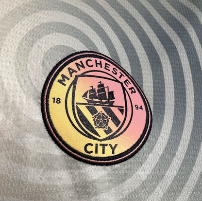 official PUMA Manchester City 24/25 Fourth beige and grey football Jersey