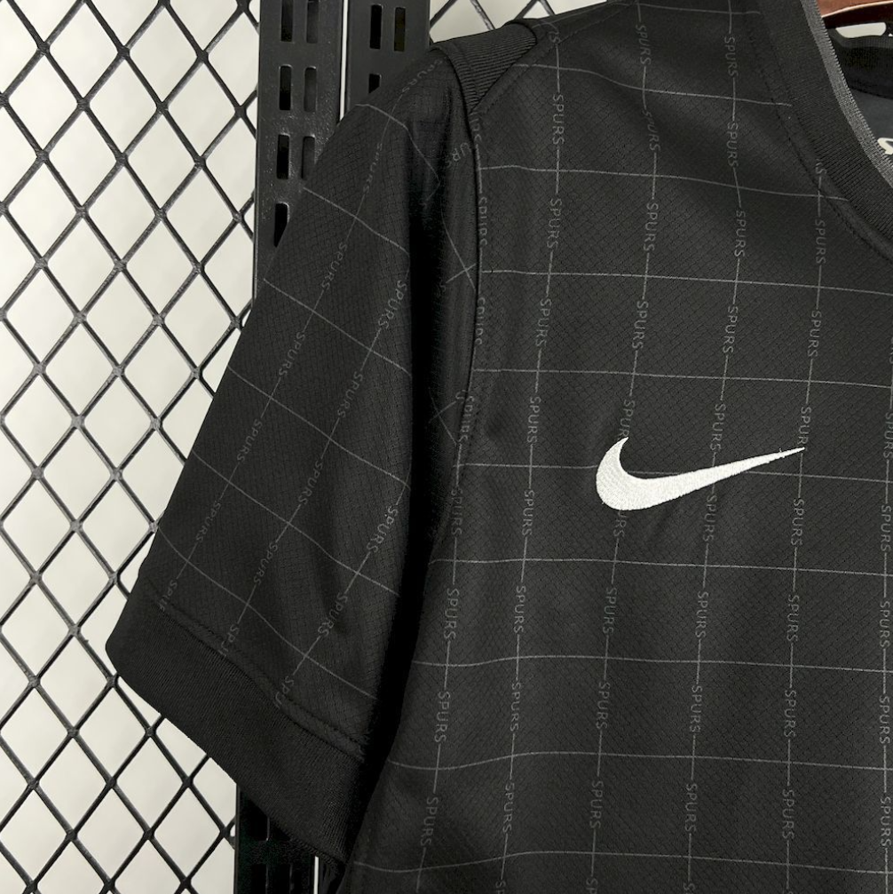 official Nike Tottenham Hotspur 2025/26 Away black football Kit