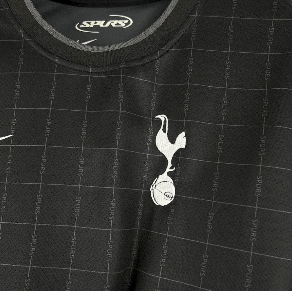 official Nike Tottenham Hotspur 2025/26 Away black football Kit
