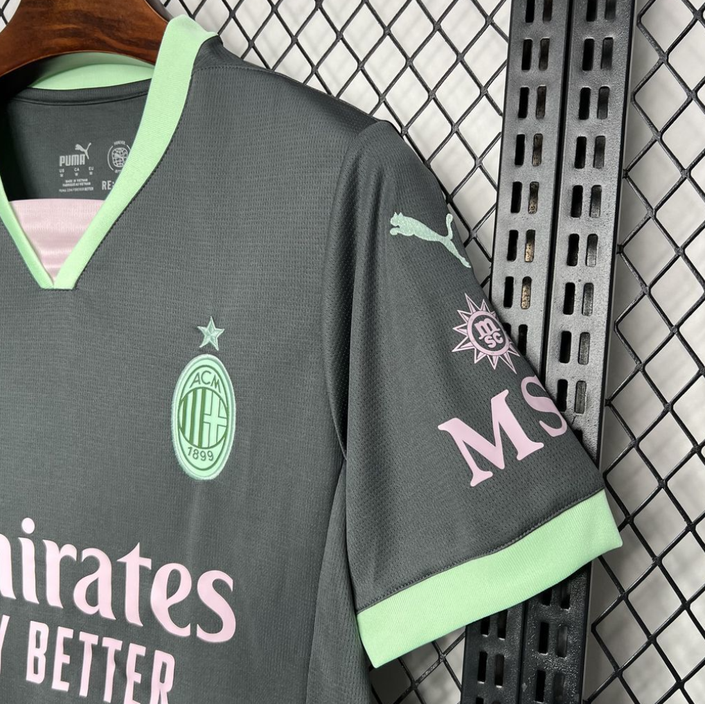 AC Milan 24/25 Third grey football Jersey from Puma