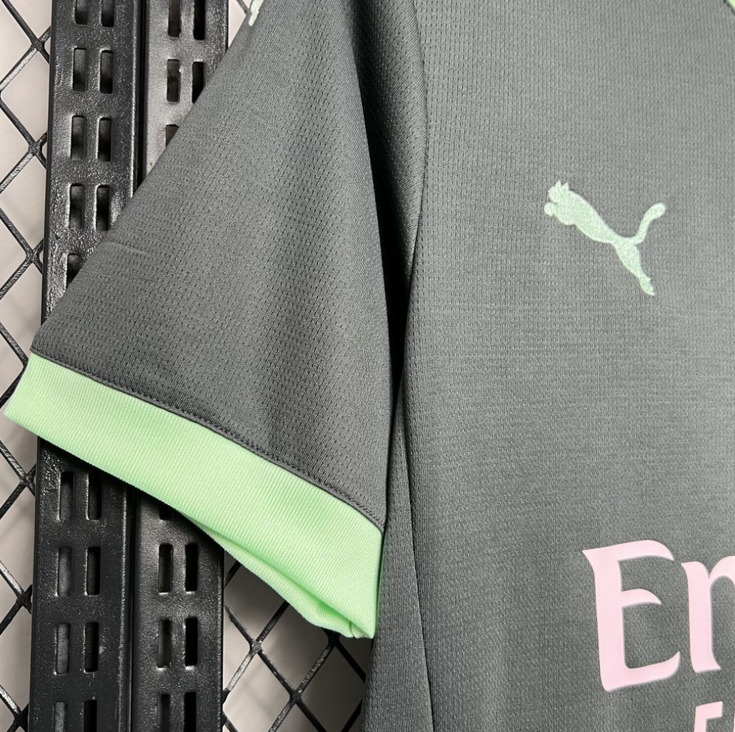 AC Milan 24/25 Third grey football Jersey from Puma