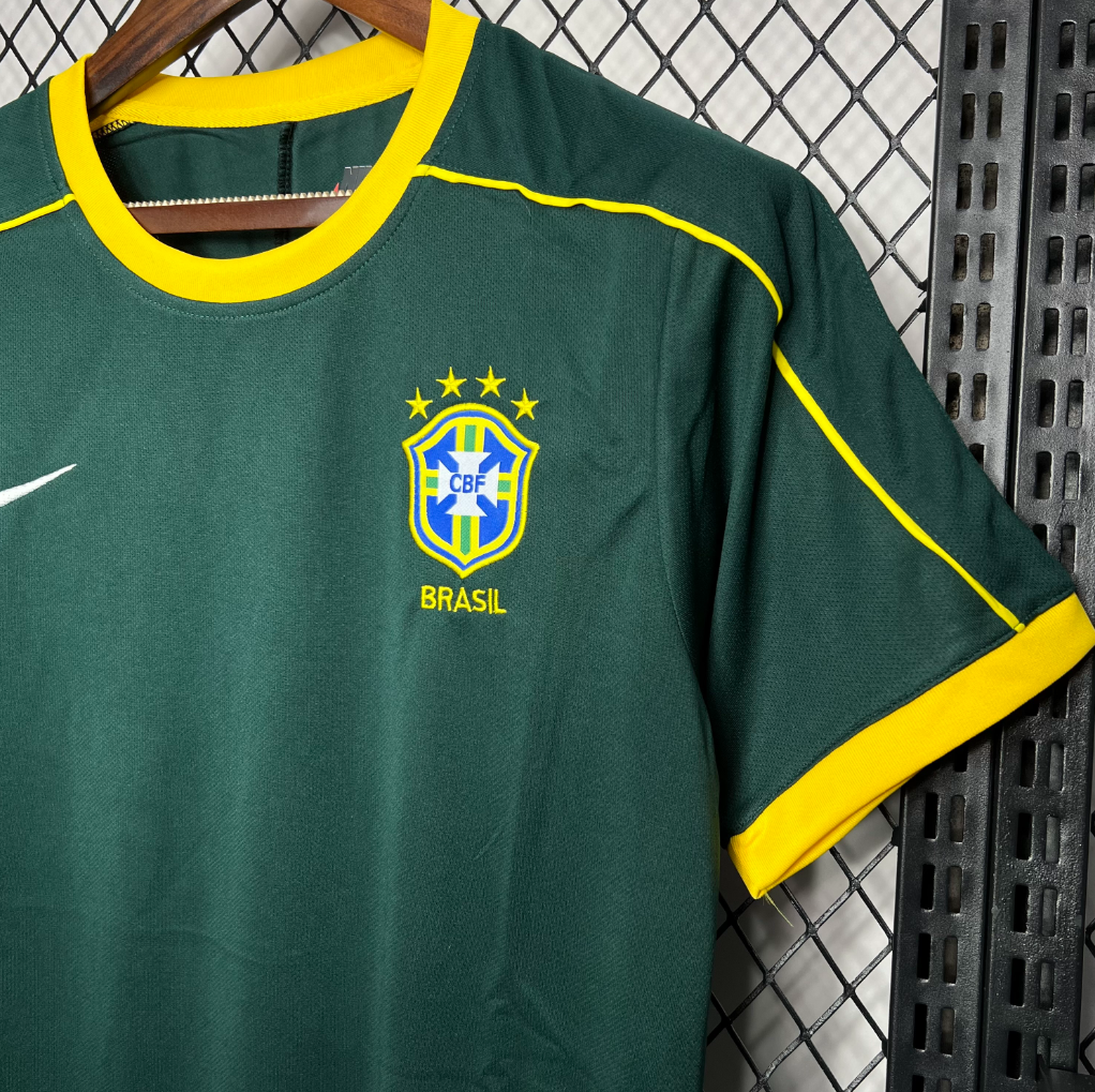 Brazil 1998 Goalkeeper Jersey Retro - Taffarel World Cup Icon