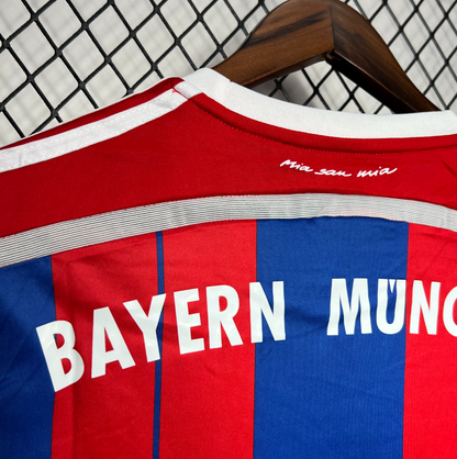 Bayern Munich 2014/15 Home Jersey - Classic Red & Blue