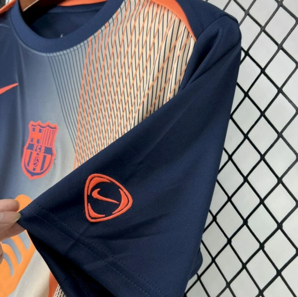 official FC Barcelona 2025/26 Pre-Match Jersey