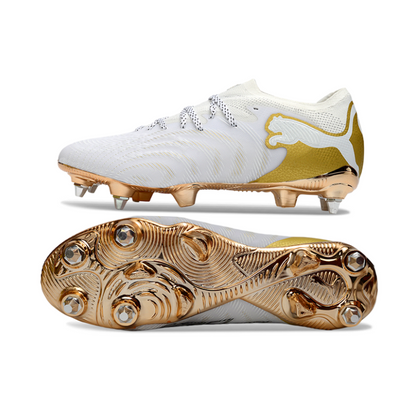 Puma Future 9 Ultimate AG "Blanco Dorado"