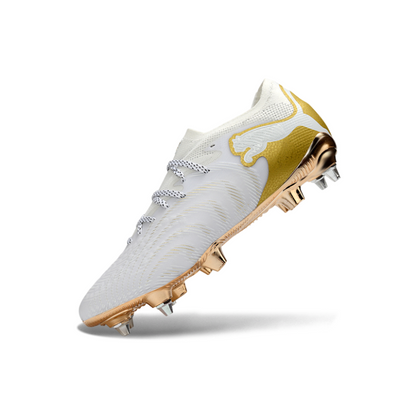 Puma Future 9 Ultimate AG "Blanco Dorado"