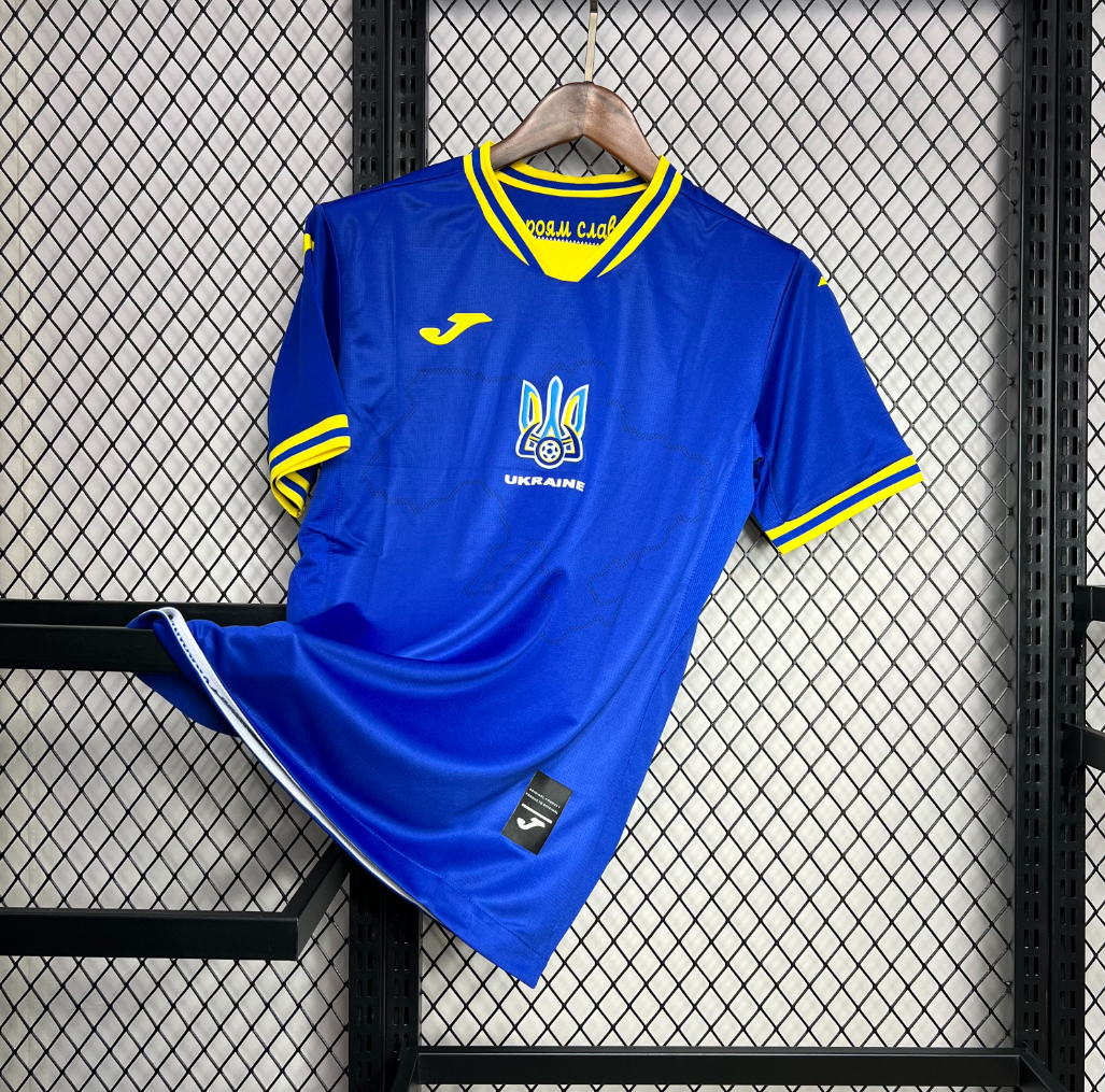 Ukraine 24/25 Away Blue Jersey 