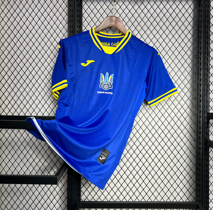 Ukraine 24/25 Away Blue Jersey 