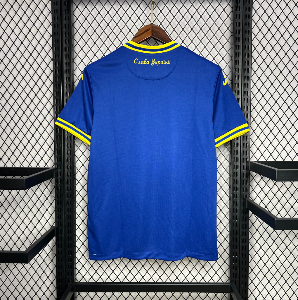 Ukraine 24/25 Away Blue Jersey 