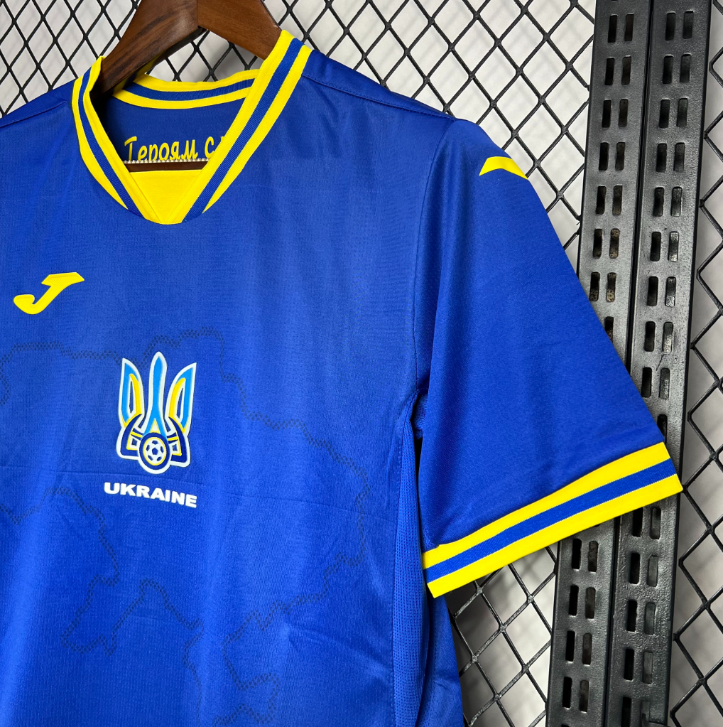 Ukraine 24/25 Away Blue Jersey 