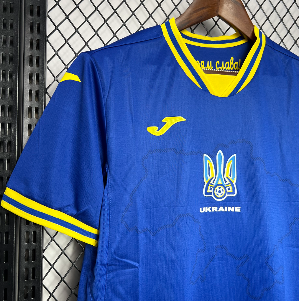 Ukraine 24/25 Away Blue Jersey 