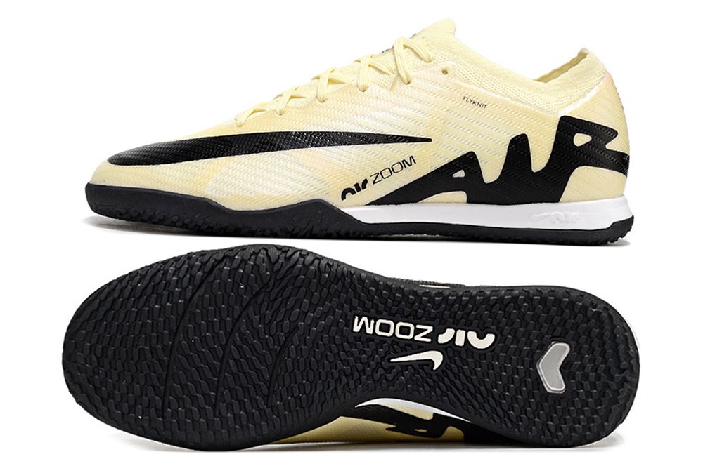 nike air zoom mercurial vapor 15 elite beige/black