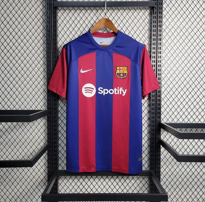 Barcelona 23/24 home red/blue shirt