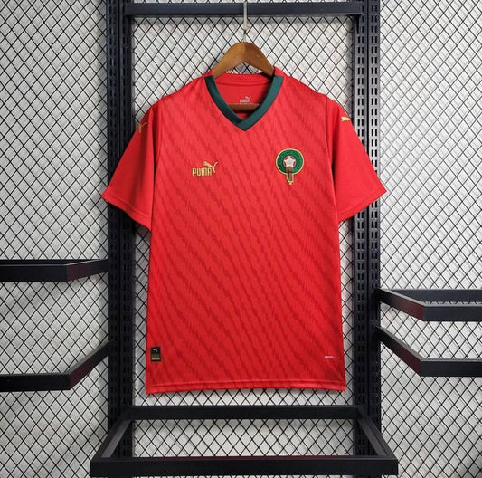 Morocco 23/24 world cup home red shirt
