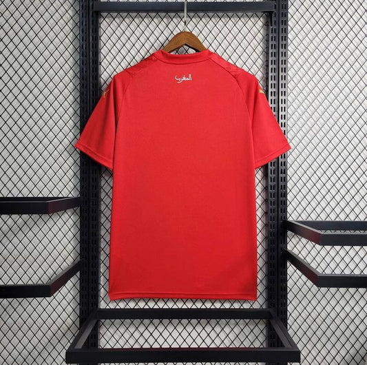 Morocco 23/24 world cup home red shirt