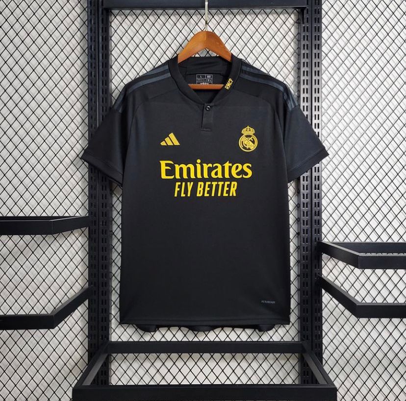 Real Madrid 23/24 third black shirt