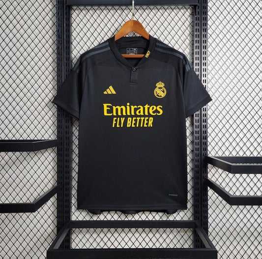 Real Madrid 23/24 third black shirt