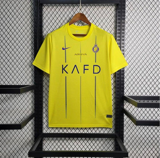Al-Nassr 23/24 home yellow shirt