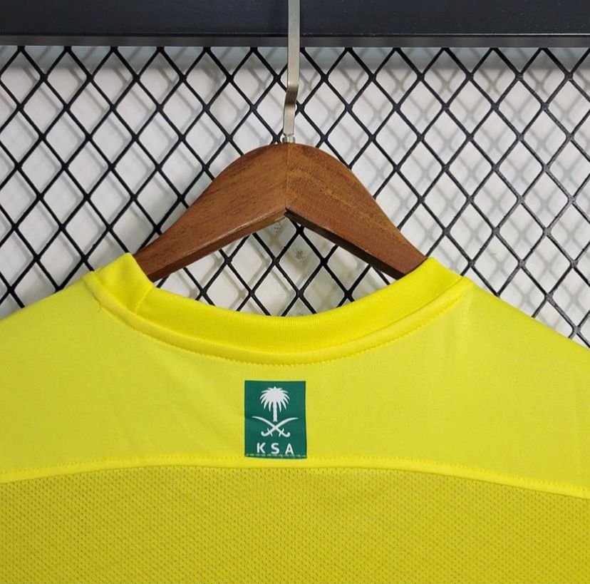 Al-Nassr 23/24 home yellow shirt