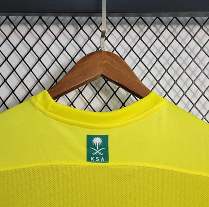 Al-Nassr 23/24 home yellow shirt