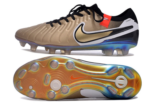nike tiempo X legend elite fg brown/black