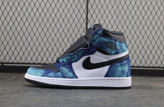 Nike air jordan 1 high tie dye, all sizes available.