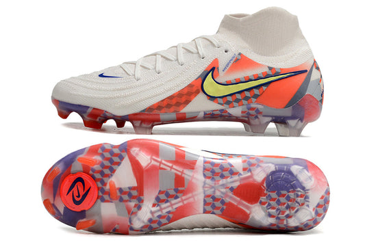 nike phantom elite fg white/orange