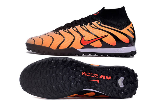 nike air zoom mercurial superfly 9 elite turf orange/black