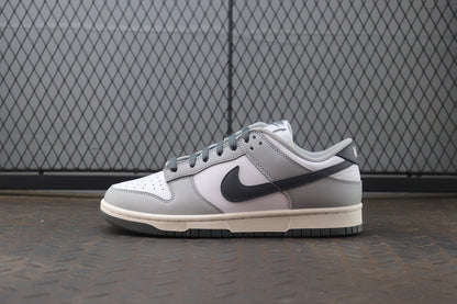 Nike dunk low light smoke grey, all sizes available.
