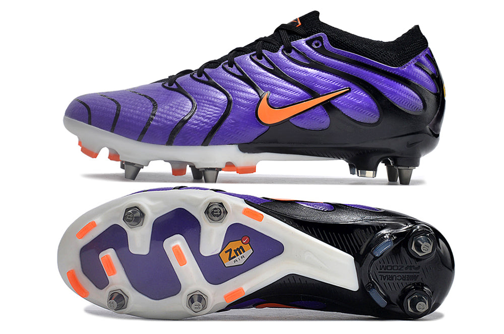 nike air zoom mercurial vapor 15 metal-sg purple/black