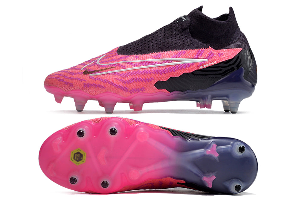 nike phantom gx elite metal-sg pink/black