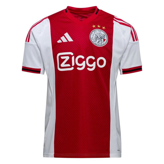 adidas Ajax 2025/26 Home Red and White Shirt