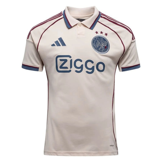 adidas Ajax 2025/26 Third White Shirt