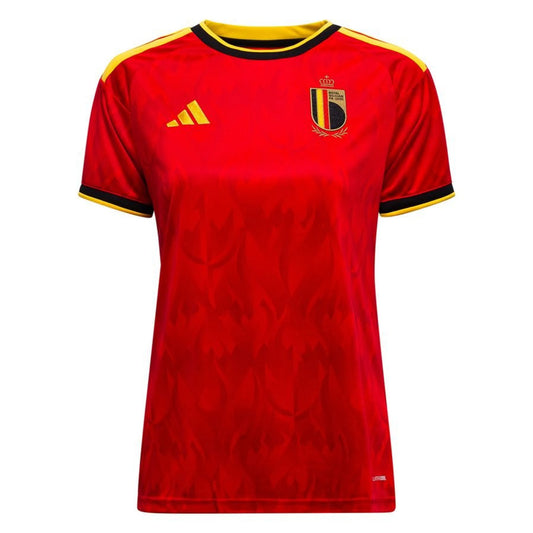 adidas Belgium Women's Home Shirt World Cup 2026 - Red/Gold/Black