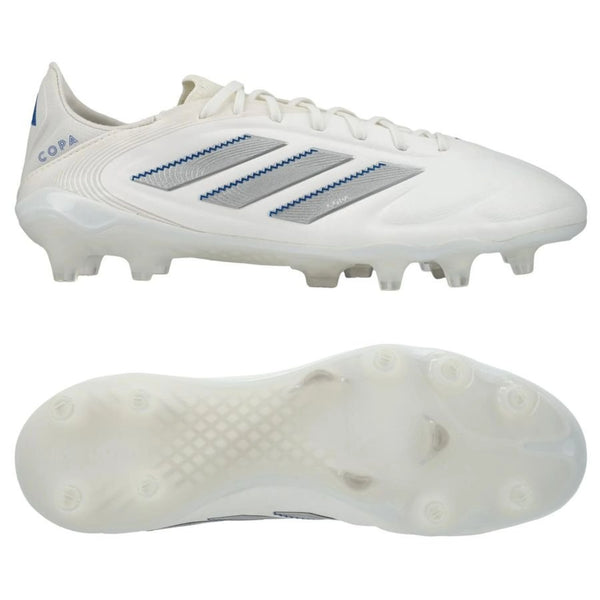 adidas Copa Pure Elite III FG "Polar Victory Pack" in a White/Silver/Blue colorway