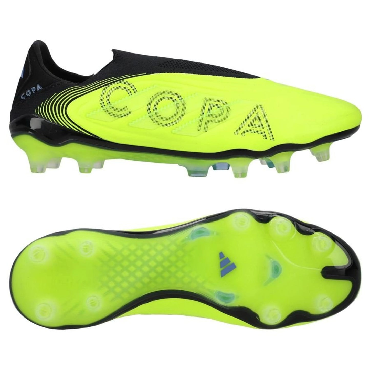adidas Copa Pure Elite III Laceless FG "Mystic Victory" pack in Lemon/Black colorway