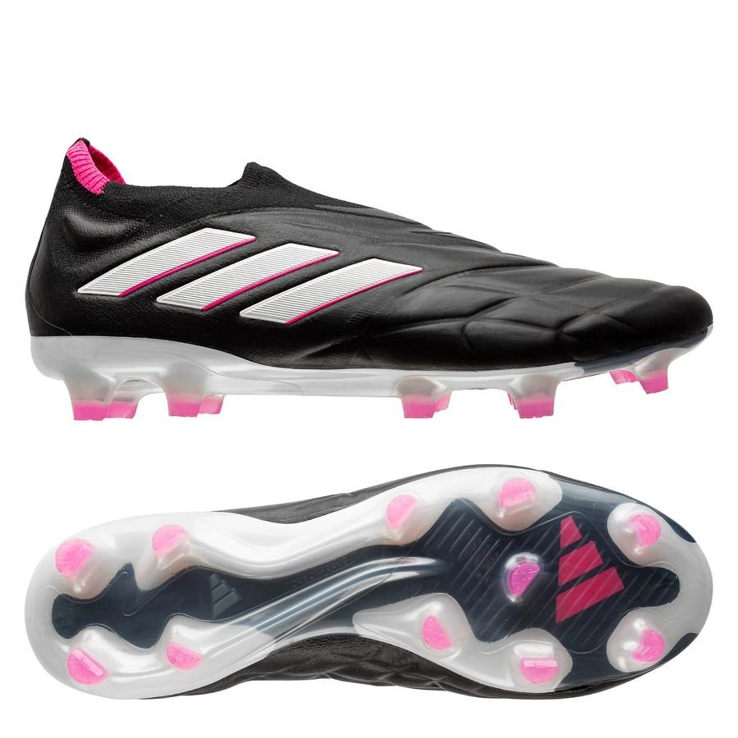 adidas Copa Pure + FG "Own Your Football" pack in Black/Pink colorway