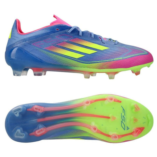 adidas F50 Elite FG "Celestial Victory" Pack in a Blue/Yellow/Pink colorway