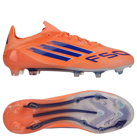  adidas F50 Elite FG "Coral Blaze" Pack in an Orange/Blue colorway