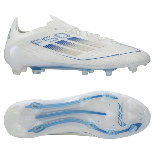 adidas F50 Elite FG "Polar Victory Pack" in a White/Blue colorway
