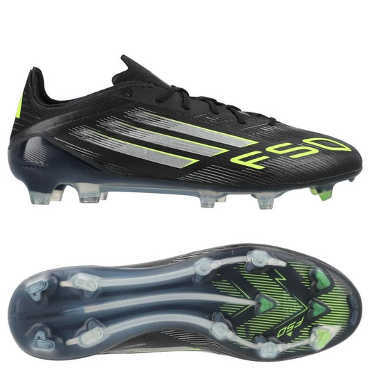 adidas F50 Elite FG football boots Electric Stealth pack in Black/Lemon colorway