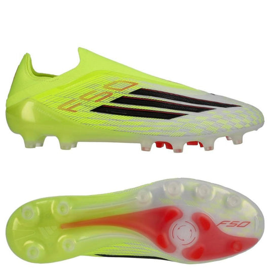 adidas F50 Elite Laceless AG in Yellow / Black / Red (Born For Goals Pack)