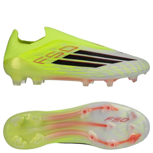 adidas F50 Elite Laceless FG Born For Goals in Yellow/Black/Red colorway