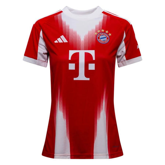adidas FC Bayern München Home Shirt 2025/26 Women -  Red/White