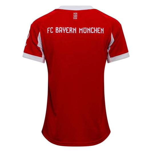 adidas FC Bayern Munchen Home Shirt 2025/26 Women -  Red/White