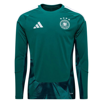 adidas Germany 2026 World Cup Goalkeeper Long Sleeve Jersey in Green