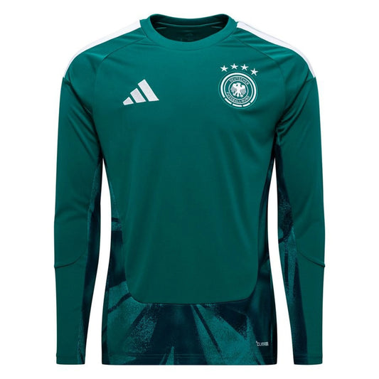 adidas Germany 2026 World Cup Goalkeeper Long Sleeve Jersey in Green